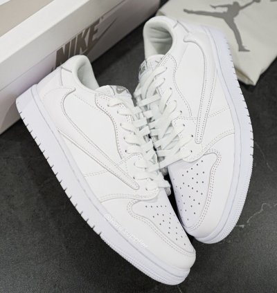 Jordan 1 Travis Scott White Party