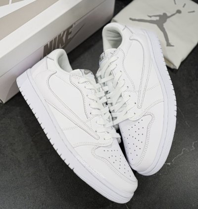 Jordan 1 Travis Scott White Party