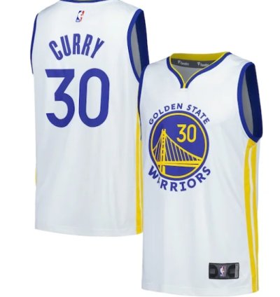 Stephen Curry Golden State Warriors Fast Break Player Jersey - Association Edition - White
