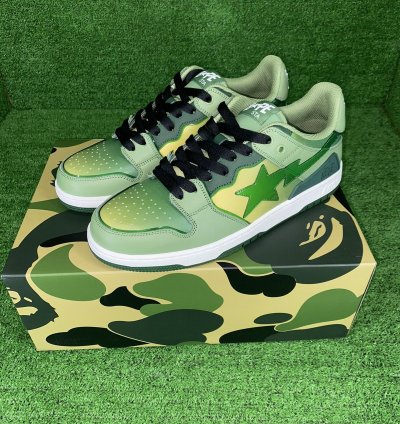 Bape Sk8 Sta 5 Green Size 7