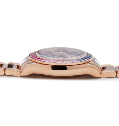 Rolex Daytona Rainbow Rare 18k Rose Gold 116595rbow - Ats-w007976