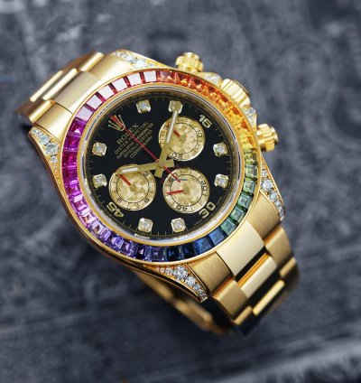 Rolex Daytona Rainbow Yellow Gold 116598rbow