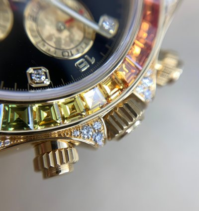 Rolex Daytona Rainbow Yellow Gold 116598rbow
