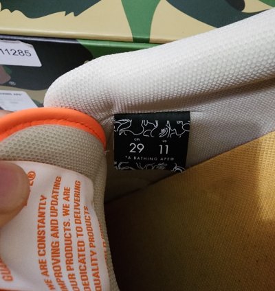 Bape Sk8 Sta M1 Orange