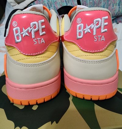 Bape Sk8 Sta M1 Orange