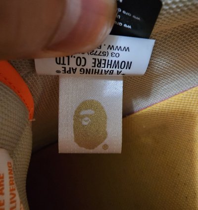 Bape Sk8 Sta M1 Orange