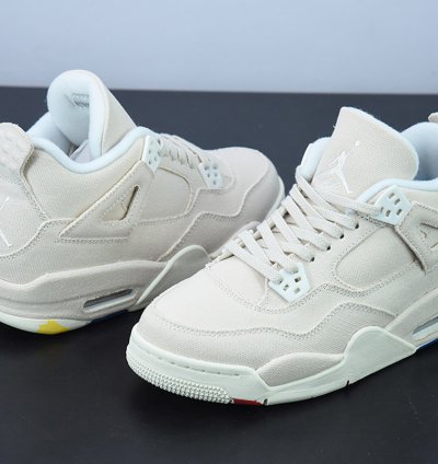 Nike Air Jordan 4 Retro Blank Canvas
