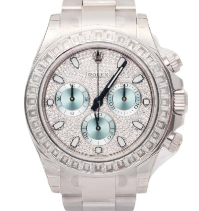 Rolex Daytona Tbr Full Pave Ice New Full Stickers 116576tbr