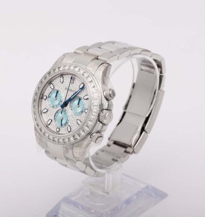Rolex Daytona Tbr Full Pave Ice New Full Stickers 116576tbr