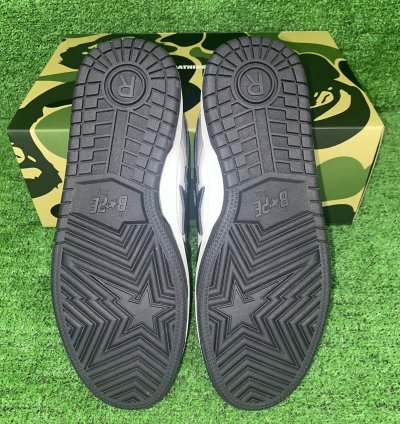 Bape Sk8sta 5 Black Gray Size 10