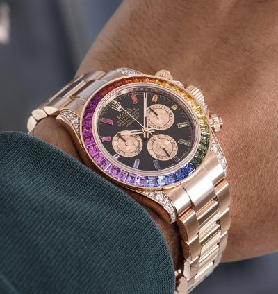 Rolex Daytona Unworn Rainbow Daytona 116595rbow