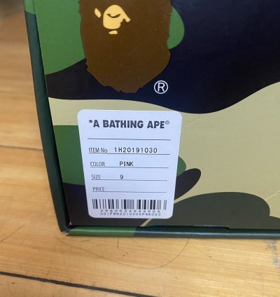 Bape Sk8sta Court Sta White Pink