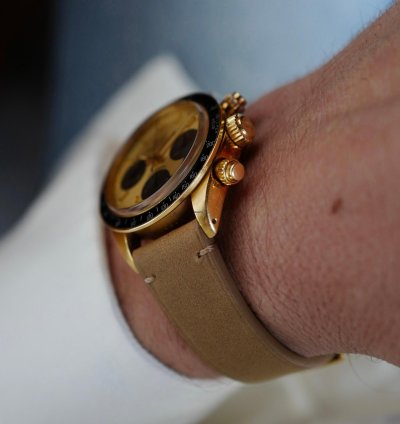 Rolex Daytona Yellow Gold Cosmograph Watch Ref 6263
