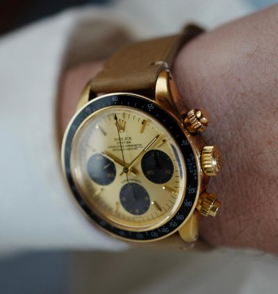 Rolex Daytona Yellow Gold Cosmograph Watch Ref 6263