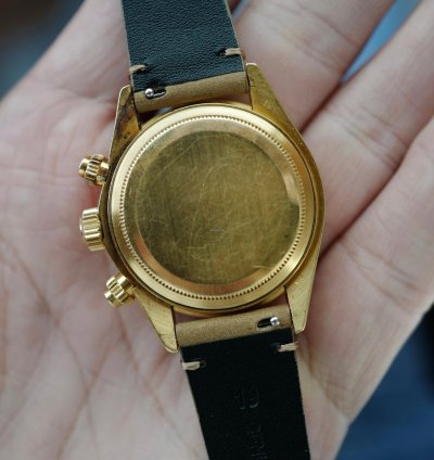 Rolex Daytona Yellow Gold Cosmograph Watch Ref 6263