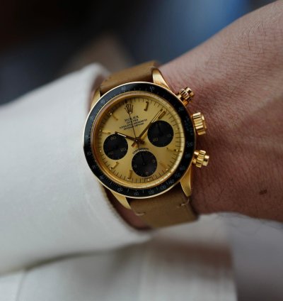 Rolex Daytona Yellow Gold Cosmograph Watch Ref 6263
