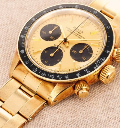 Rolex Daytona Yellow Gold Cosmograph Watch Ref 6263 In Super Condition