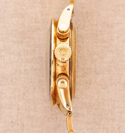 Rolex Daytona Yellow Gold Cosmograph Watch Ref 6263 In Super Condition