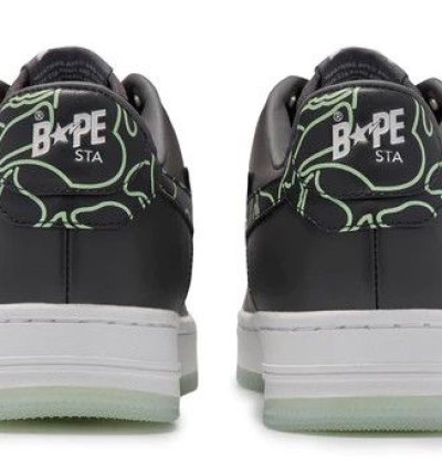 Bape Sta 1 Line Camo Charcoal Size 11