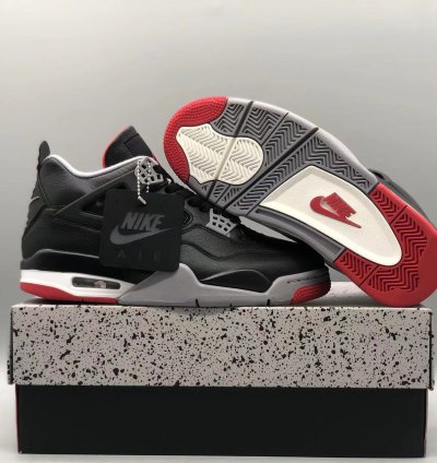 Nike Air Jordan 4 Retro Bred Reimagined