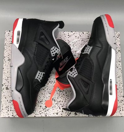 Nike Air Jordan 4 Retro Bred Reimagined