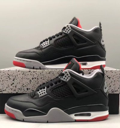 Nike Air Jordan 4 Retro Bred Reimagined
