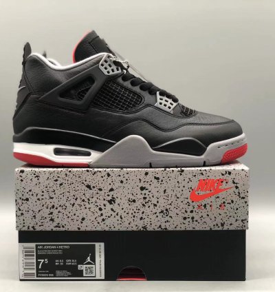Nike Air Jordan 4 Retro Bred Reimagined