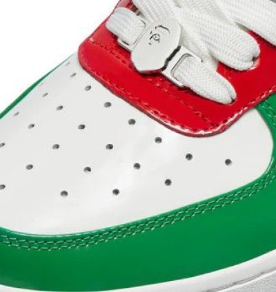 Bape Sta 1 Mexico Italy Red Green Size 9 5
