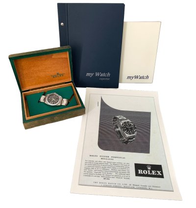 Rolex Milgauss 6541 Saettone Radium Brown Honeycomb Dial 1958