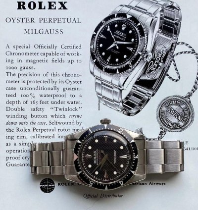 Rolex Milgauss Oyster Perpetual Milgauss Ref 6541