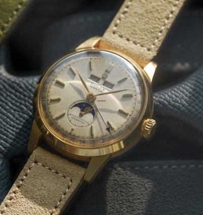 Rolex Padellone 8171 Padellone Yellow Gold Rare Oyster Bracelet