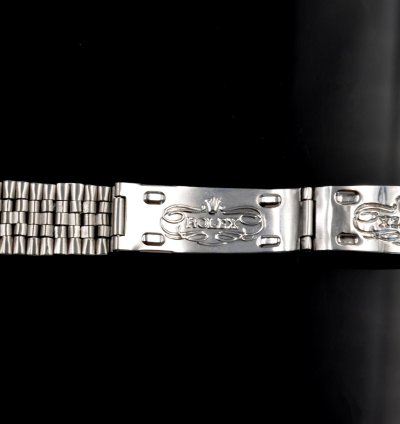 Rolex Padellone 8171 Steel Silver Dial Very Rare 1951