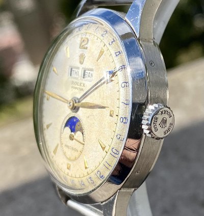 Rolex Padellone Padellone 8171 Lunar Phase Celendar 38 Mm