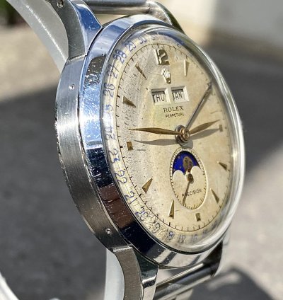 Rolex Padellone Padellone 8171 Lunar Phase Celendar 38 Mm