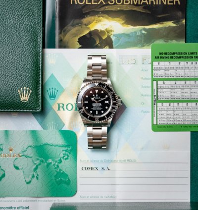 Rolex Sea-dweller 4000 Comex 16600 Unworn Full Set