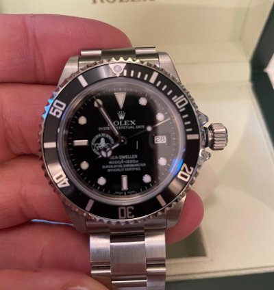 Rolex Sea-dweller Polizia Di Stato Neuve