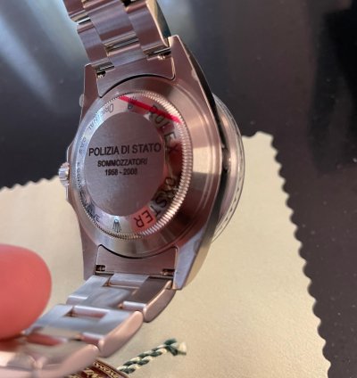 Rolex Sea-dweller Polizia Di Stato Neuve