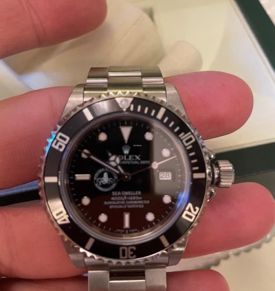 Rolex Sea-dweller Polizia Di Stato Neuve