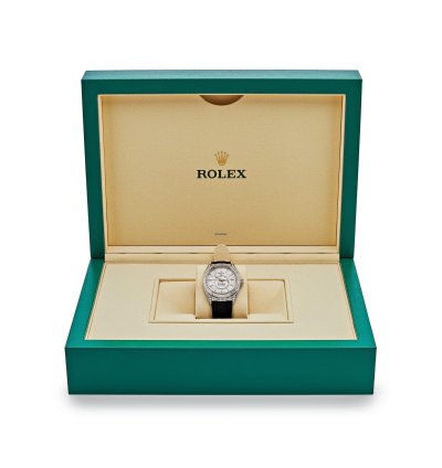 Rolex Sky-dweller 336259tbr White Gold Meteorite Dial Diamond Bezel And Case