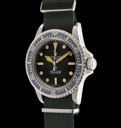 Rolex Submariner no Date 5513 Milsub From 1972 With Rolex Service