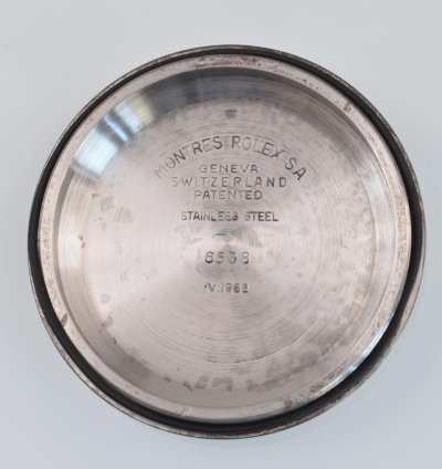Rolex Submariner no Date 6538 Coroncione Galvanic Gilt Explorer Dial 1959