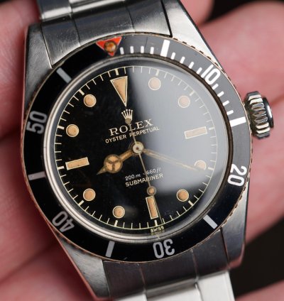 Rolex Submariner Big Crown Submariner Reference 6538