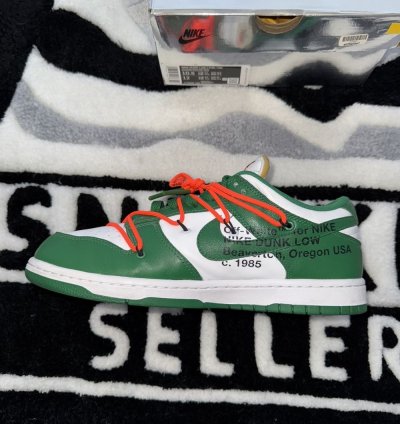 Nike Dunk Low Off-white Pine Green