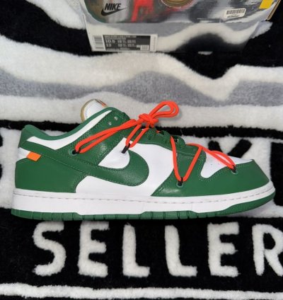 Nike Dunk Low Off-white Pine Green