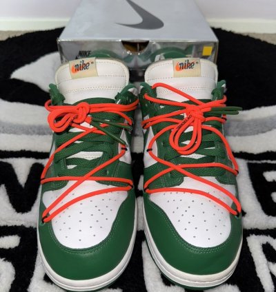Nike Dunk Low Off-white Pine Green