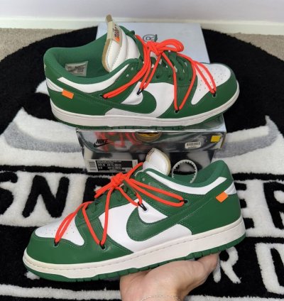 Nike Dunk Low Off-white Pine Green