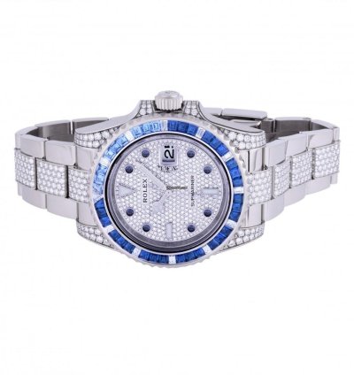 Rolex Submariner Date 116659sabr Automatic White Gold Good