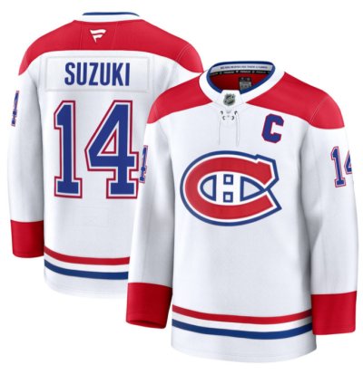 Nick Suzuki Jersey 14 Montreal Canadiens Timeless Premium Stitched 2025 Away
