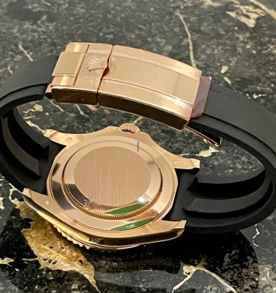 Rolex Yacht-master 40 116695sats - Rainbow - Factory Set - Rose - New