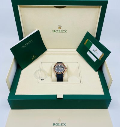 Rolex Yacht-master 40 116695sats - Rainbow - Factory Set - Rose - New